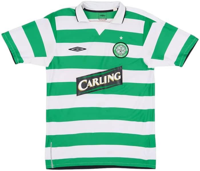 2004-05 Celtic Home Shirt Juninho #7 - 6/10 - (S)