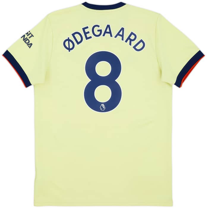 2021-22 Arsenal Away Shirt Odegaard #8 - 7/10 - (L)