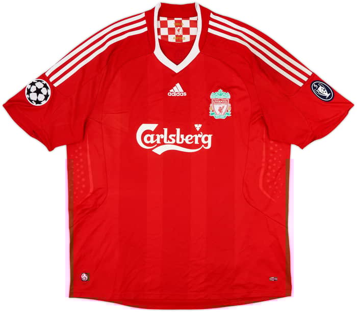 2008-10 Liverpool Home Shirt Torres #9 - 6/10 - (XXL)