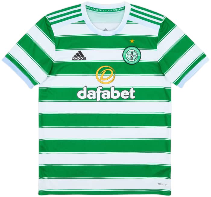 2021-22 Celtic Home Shirt - 6/10 - (M)