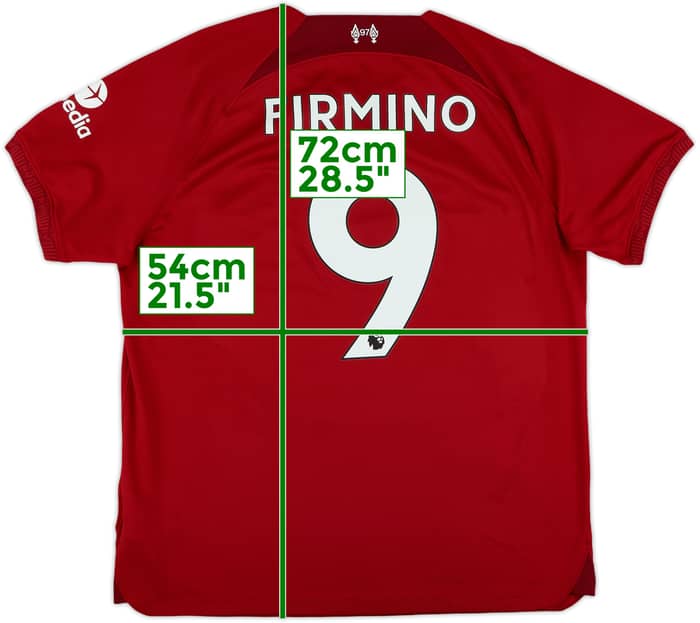 2022-23 Liverpool Home Shirt Firmino #9 - 10/10 - (L)