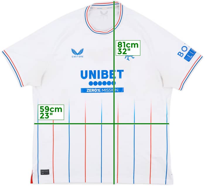 2023-24 Rangers Away Shirt - 5/10 - (XXL)