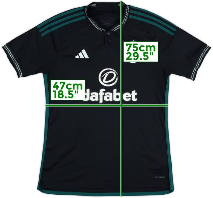 2023-24 Celtic Away Shirt - 7/10 - (S)