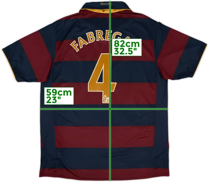 2007-08 Arsenal Third Shirt Fabregas #4 - 10/10 - (L)