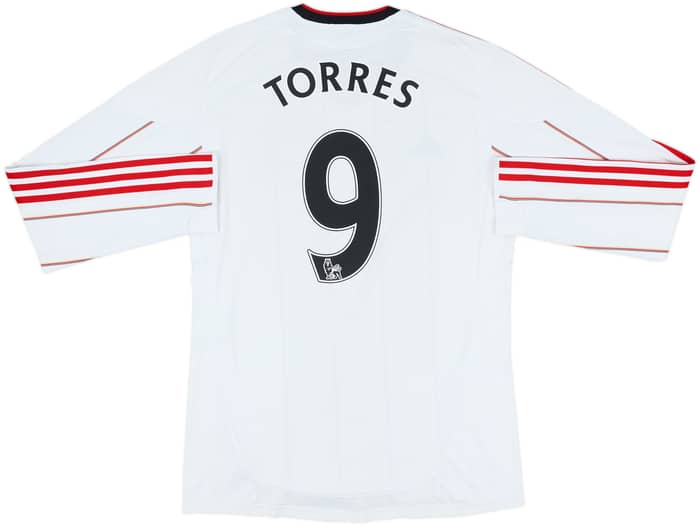 2010-11 Liverpool Away L/S Shirt Torres #9 - 5/10 - (M)