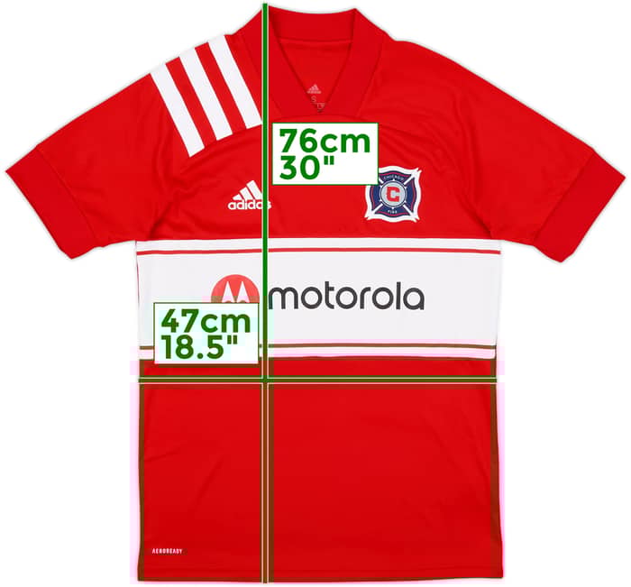 2020 Chicago Fire Prototype Home Shirt - 10/10 - (S)