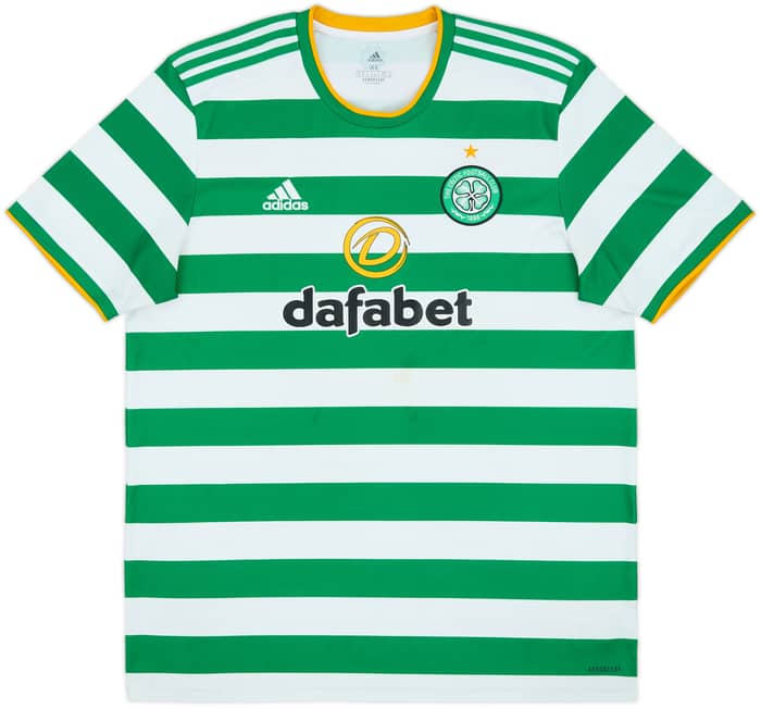 2020-21 Celtic Home Shirt - 7/10 - (XL)