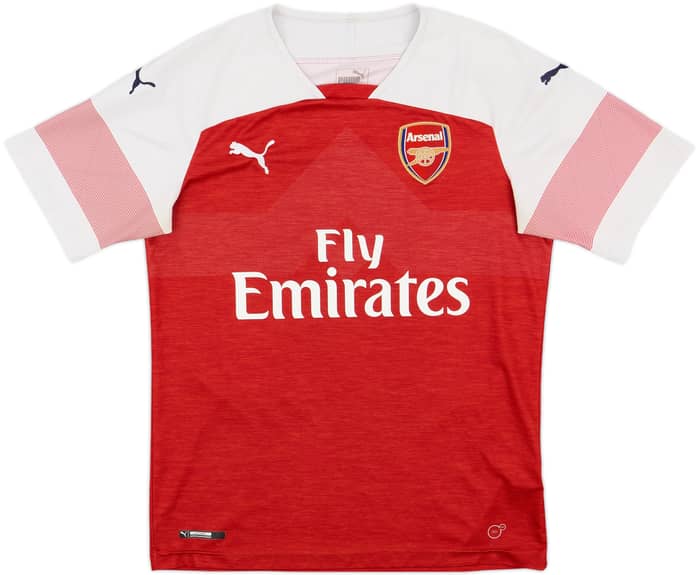 2018-19 Arsenal Home Shirt Saka #87 - 7/10 - (M)