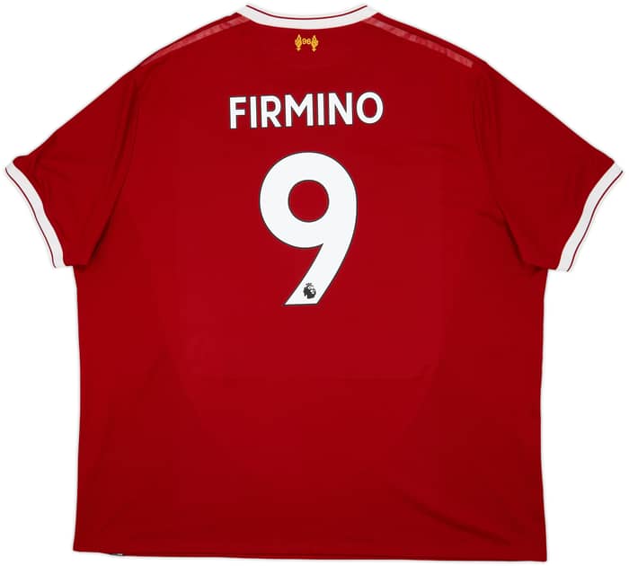 2017-18 Liverpool 125 Years Home Shirt Firmino #9 - 7/10 - (3XL)