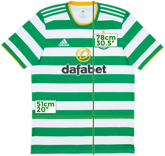 2020-21 Celtic Home Shirt - 4/10 - (M)