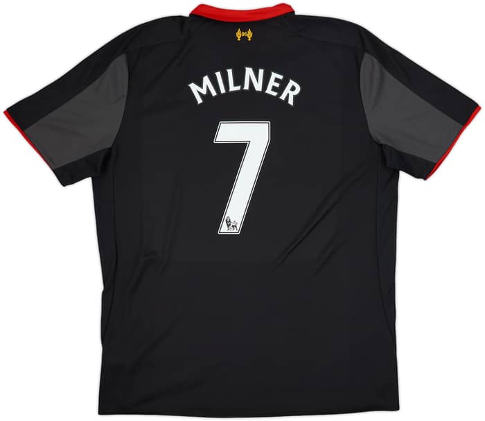 2014-15 Liverpool Third Shirt Milner #7 - 8/10 - (XXL)