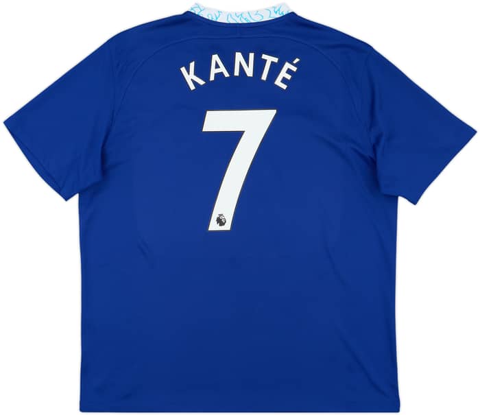 2021-22 Chelsea Home Shirt Kante #7 - 8/10 - (XL)