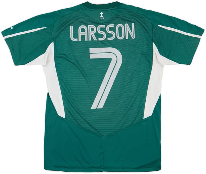 2004-05 Celtic Away Shirt Larsson #7 - 6/10 - (S)