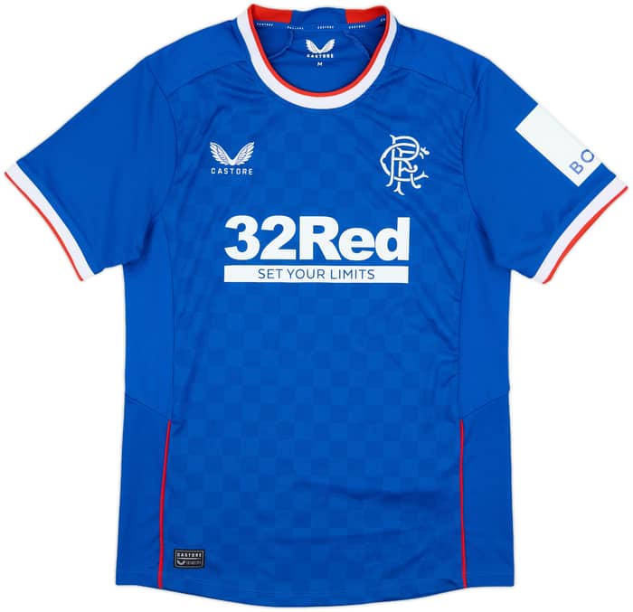 2022-23 Rangers Home Shirt - 10/10 - (M)