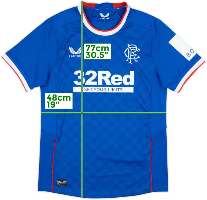 2022-23 Rangers Home Shirt - 10/10 - (M)