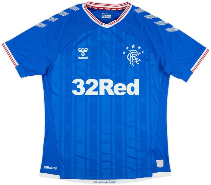 2019-20 Rangers Home Shirt - 7/10 - (L)
