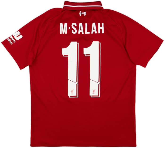 2018-19 Liverpool Home Shirt M.Salah #11 - 8/10 - (S)