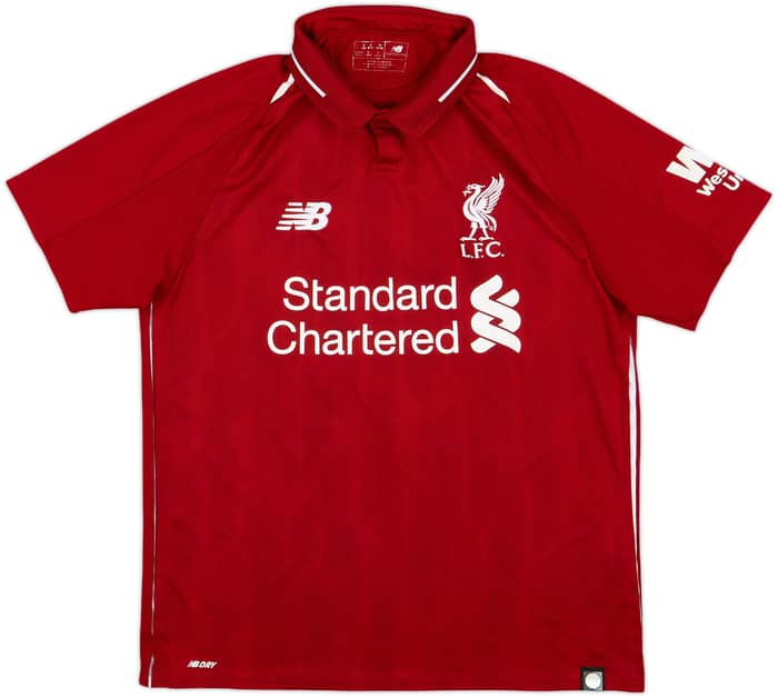 2018-19 Liverpool Home Shirt M.Salah #11 - 8/10 - (S)
