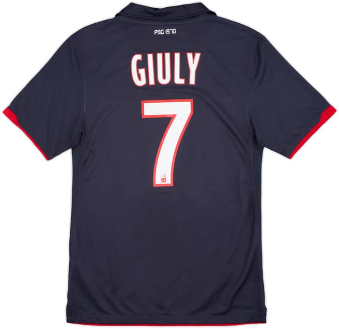 2010-11 Paris Saint-Germain Away Shirt Giuly #7 - 10/10 - (S)