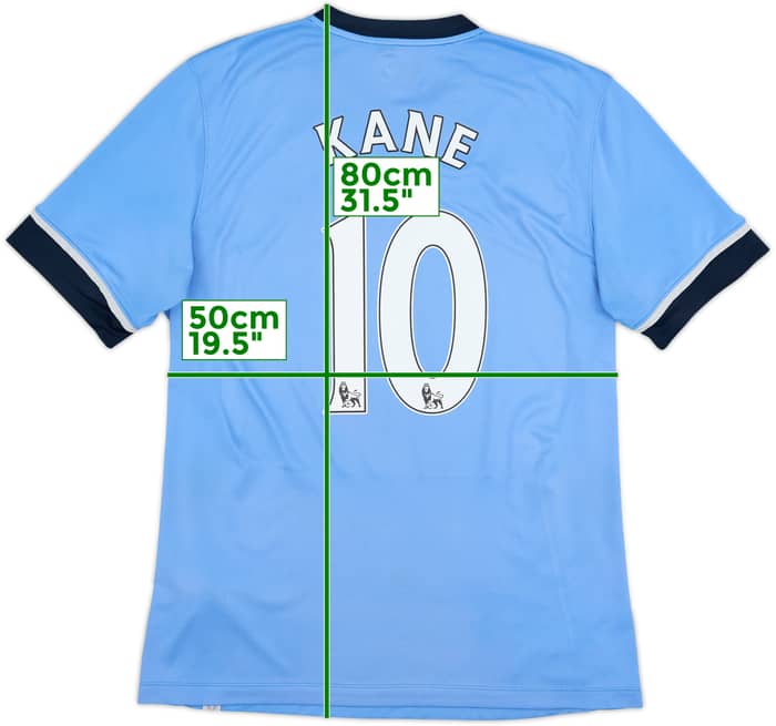 2015-16 Tottenham Away Shirt Kane #10 - 7/10 - (L)