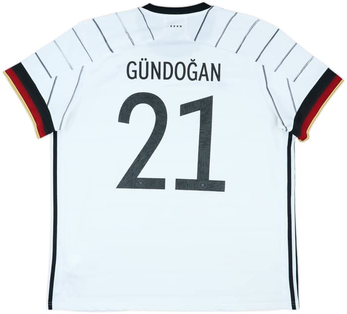 2020-21 Germany Home Shirt Gundogan #21 - 7/10 - (XXL)