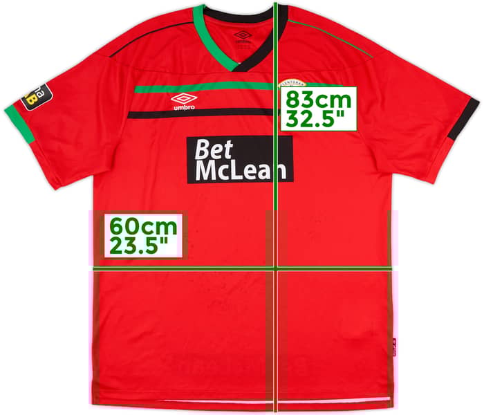 2020-21 Glentoran Away Shirt - 5/10 - (3XL)