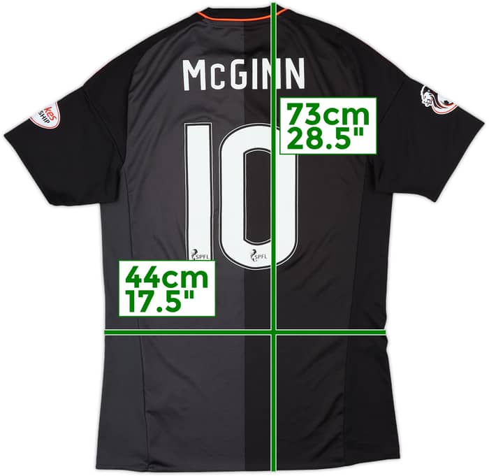 2016-17 Aberdeen Away Shirt McGinn #10 - 10/10 - (S)