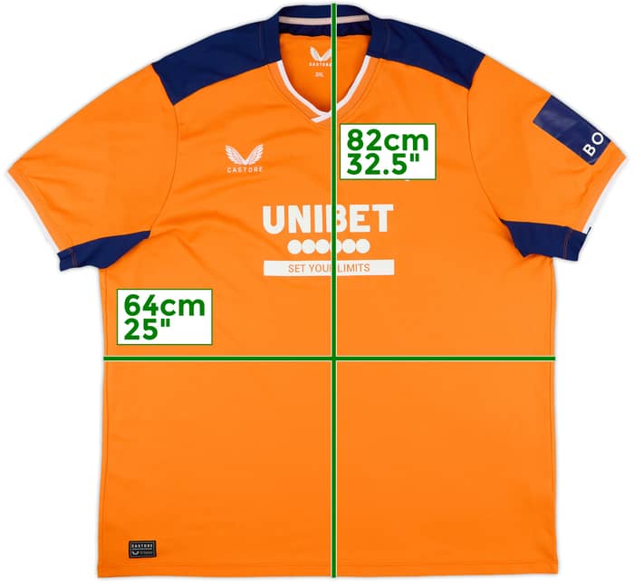 2022-23 Rangers Third Shirt - 9/10 - (3XL)