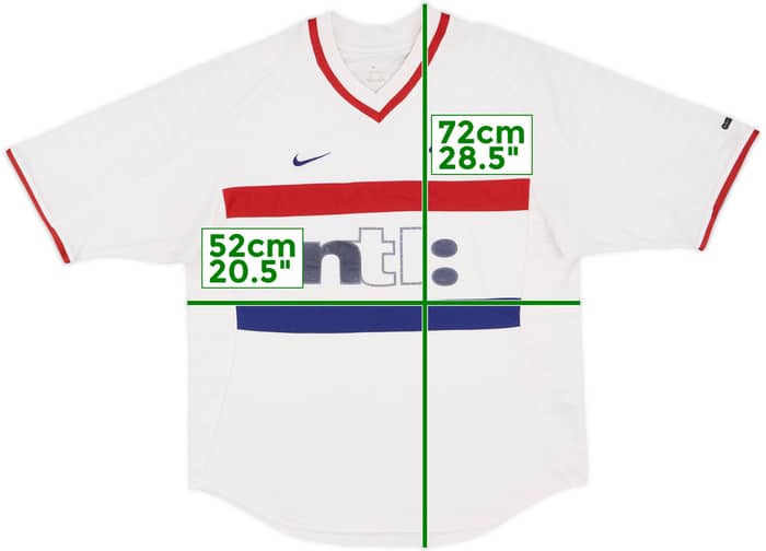 2000-01 Rangers Away Shirt - 7/10 - (M)