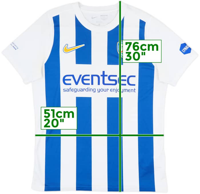 2022-24 Coleraine Home Shirt - 7/10 - (L)