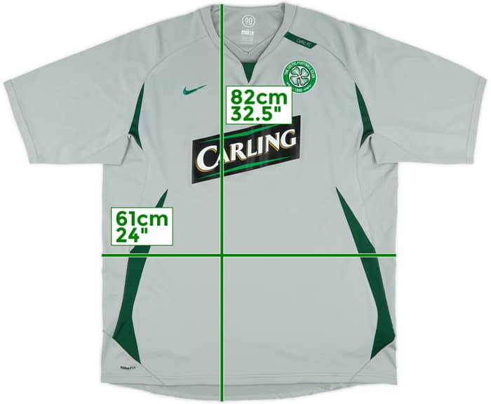 2007-08 Celtic Nike Training Shirt - 9/10 - (XL)