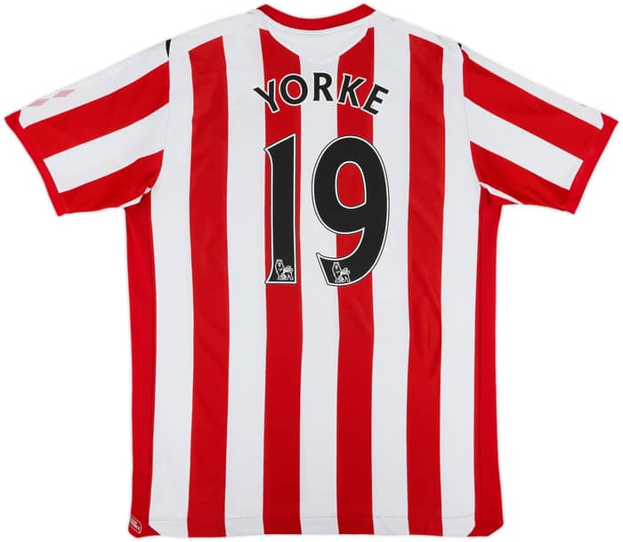 2008-09 Sunderland Home Shirt Yorke #19 - 7/10 - (XL)