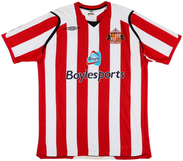 2008-09 Sunderland Home Shirt Yorke #19 - 7/10 - (XL)