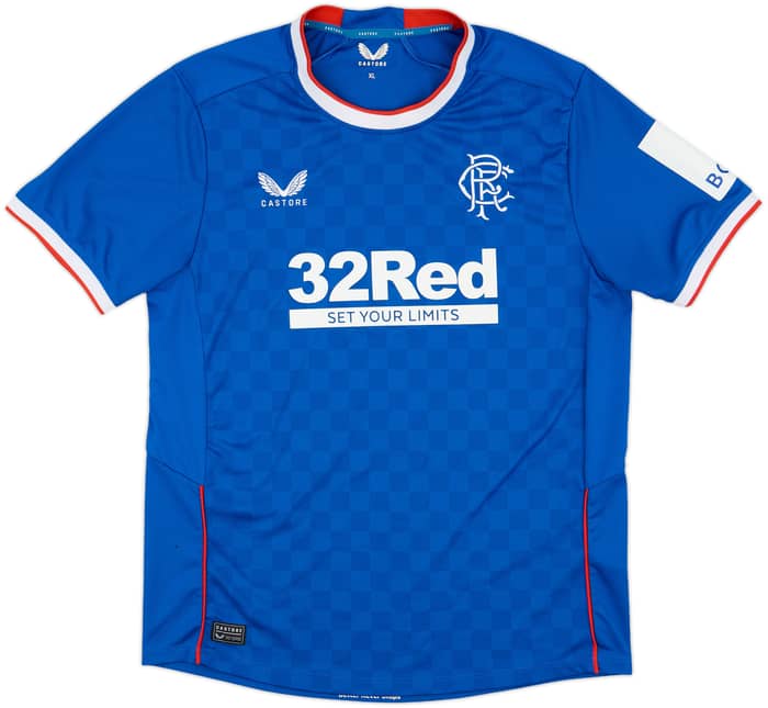 2022-23 Rangers Home Shirt - 8/10 - (XL)