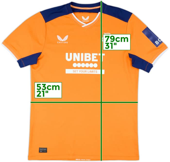 2022-23 Rangers Third Shirt - 7/10 - (L)