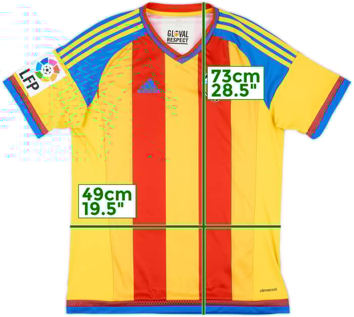 2015-16 Valencia Away Shirt - 10/10 - (M)