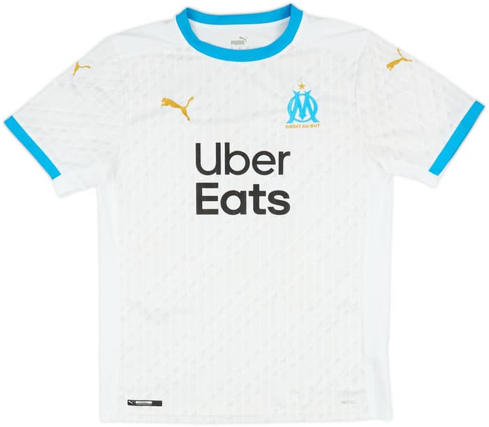 2020-21 Olympique Marseille Home Shirt Balotelli #9 - 10/10 - (M)