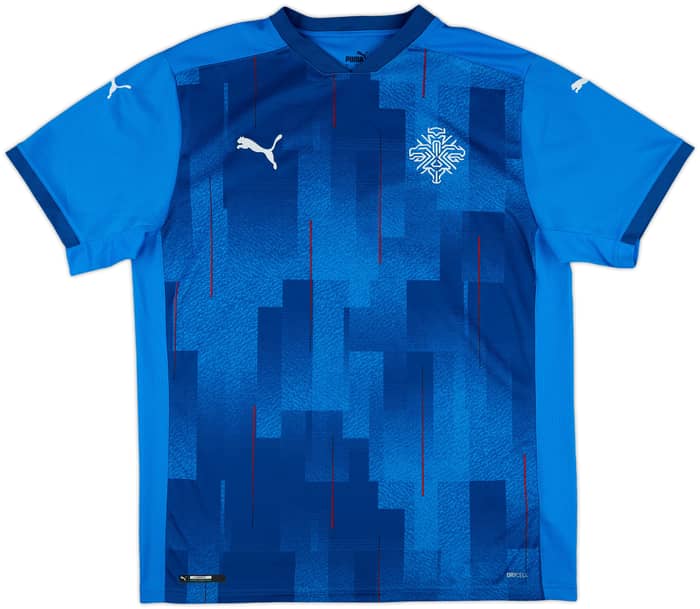 2020-22 Iceland Home Shirt - 9/10 - (L)