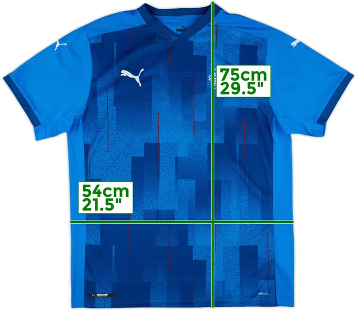 2020-22 Iceland Home Shirt - 9/10 - (L)