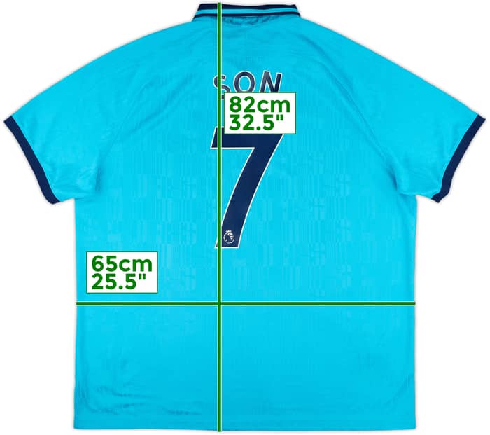 2019-20 Tottenham Third Shirt Son #7 - 9/10 - (XXL)