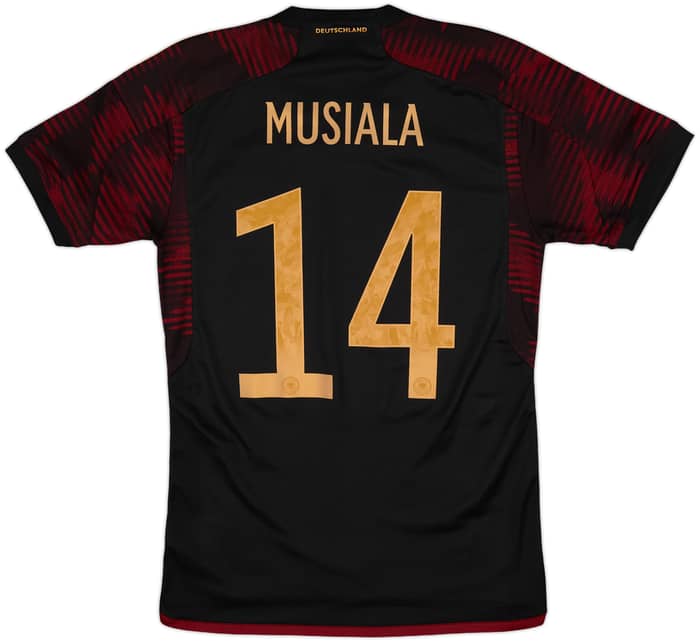 2022-23 Germany Away Shirt Musiala #14 - 10/10 - (S)
