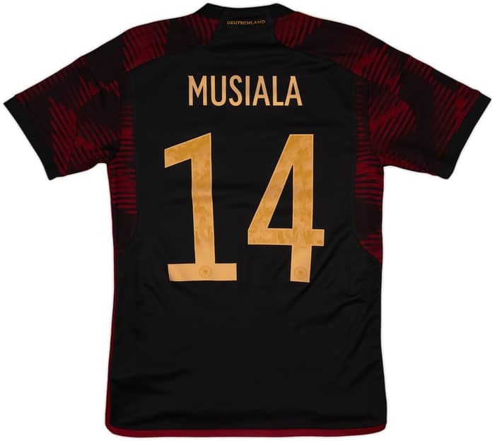 2022-23 Germany Away Shirt Musiala #14 - 10/10 - (S)