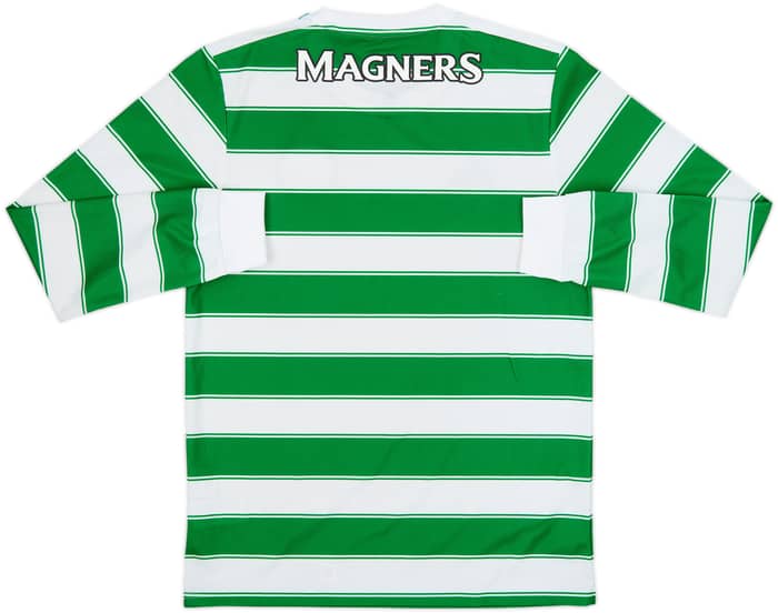 2021-22 Celtic Home L/S Shirt - 8/10 - (M)