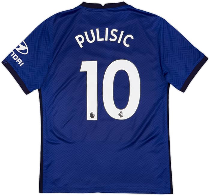 2020-21 Chelsea Home Shirt Pulisic #10 - 8/10 - (M)