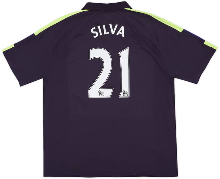 2014-15 Manchester City Third Shirt Silva #21 - 10/10 - (XXL)