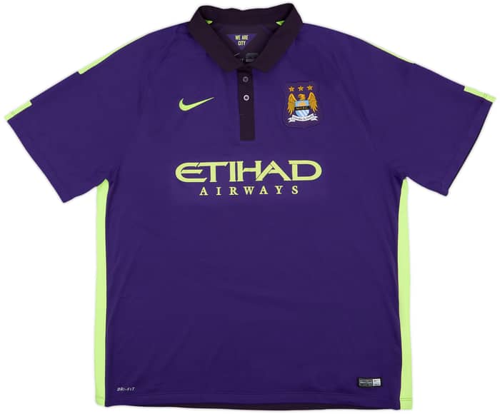 2014-15 Manchester City Third Shirt Silva #21 - 10/10 - (XXL)