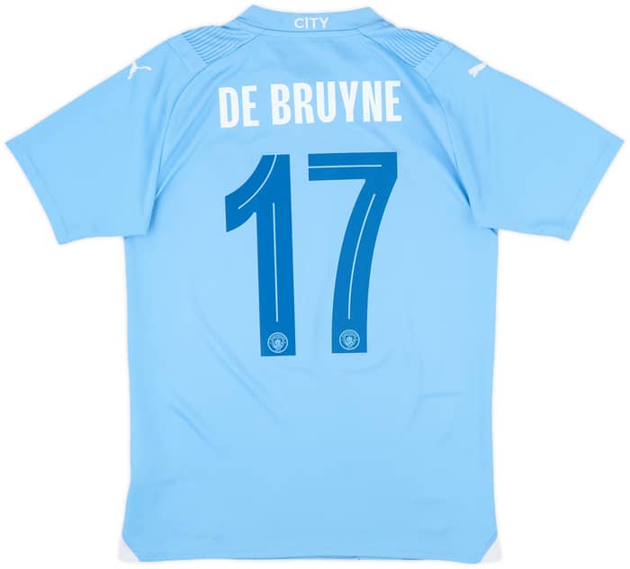 2023-24 Manchester City Home Shirt De Bruyne #17 - 10/10 - (S)