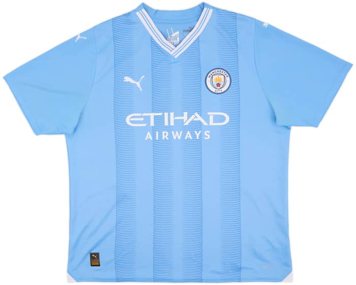 2023-24 Manchester City Home Shirt Haaland #9 - 10/10 - (XL)