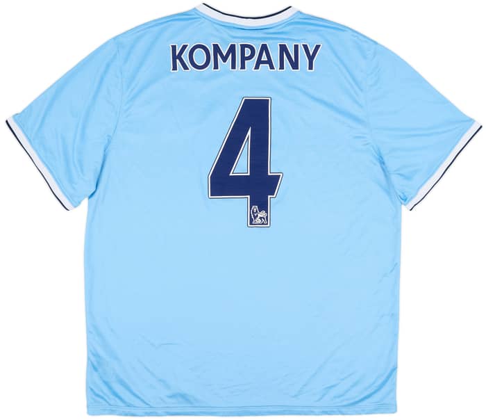 2013-14 Manchester City Home Shirt Kompany #4 - 7/10 - (XXL)