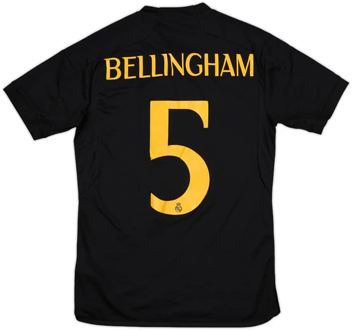 2023-24 Real Madrid Third Shirt Bellingham #5 - 7/10 - (S)